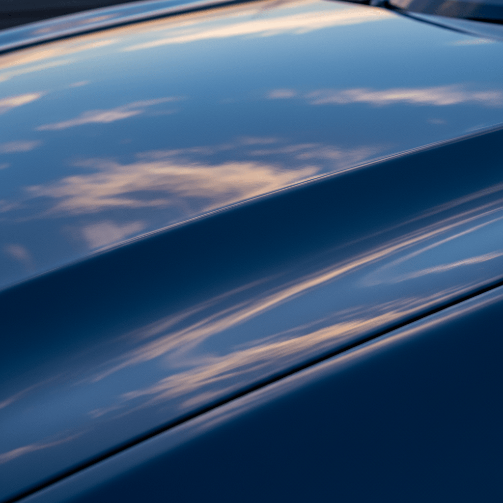 Glänzendes Fahrzeug