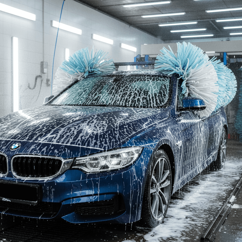 Automatische Autowäsche